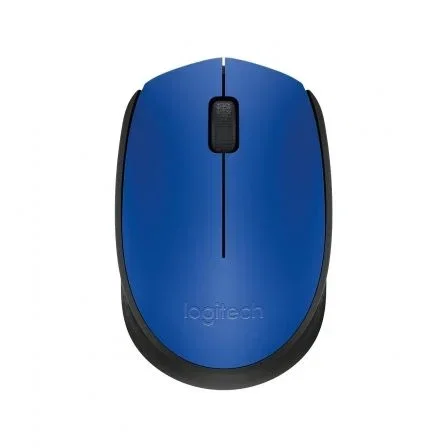 Logitech M171 Ratón Inalámbrico Azul/Negro, 1000 DPI, 2.4 GHz
